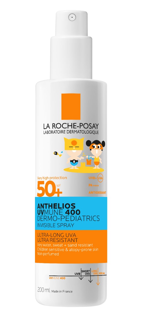 La Roche-Posay Anthelios D-Ped UV Mune Spray ochronny SPF50+ 200ml