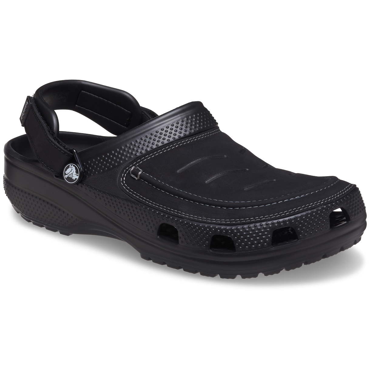 Klapki męskie Crocs Yukon Vista II LR Clog M Rozmiar butów (UE): 43-44 / Kolor: czarny