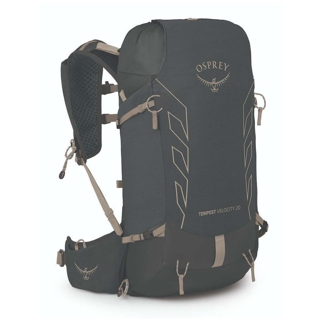 Damski plecak turystyczny Osprey Tempest Velocity 20 Rozmiar plecaka: M/L / Kolor: czarny