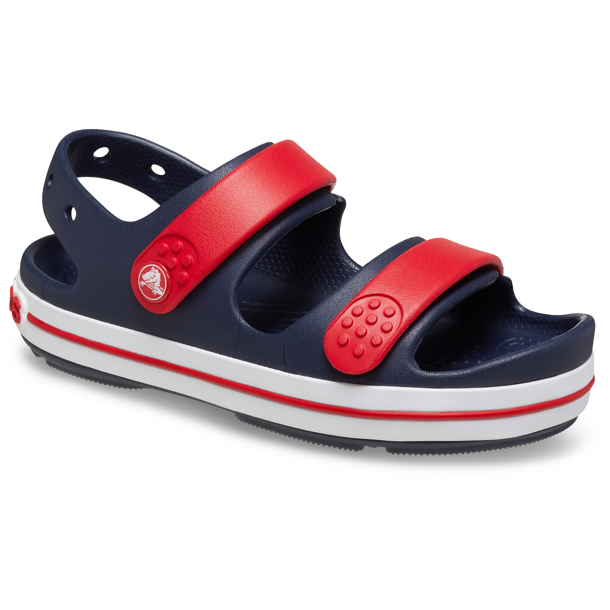 Sandały dziecięce Crocs Crocband Cruiser Sandal K Rozmiar butów (UE): 29-30 / Kolor: niebieski/czerwony