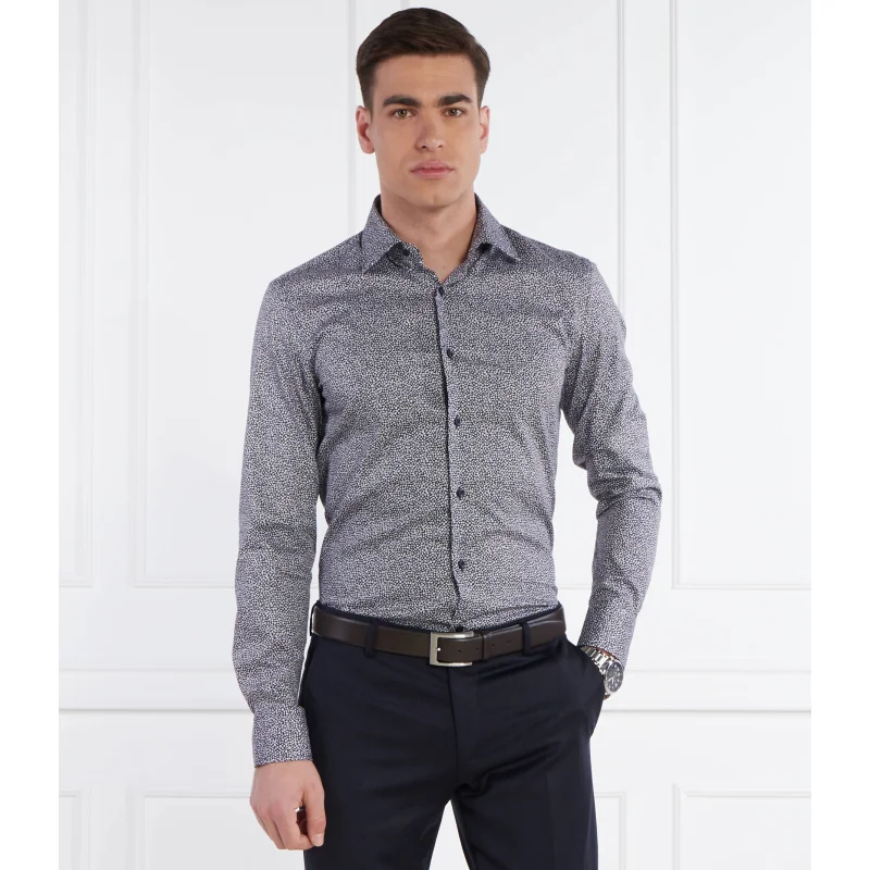 BOSS BLACK Koszula H-HANK-kent-C1-214 | Slim Fit