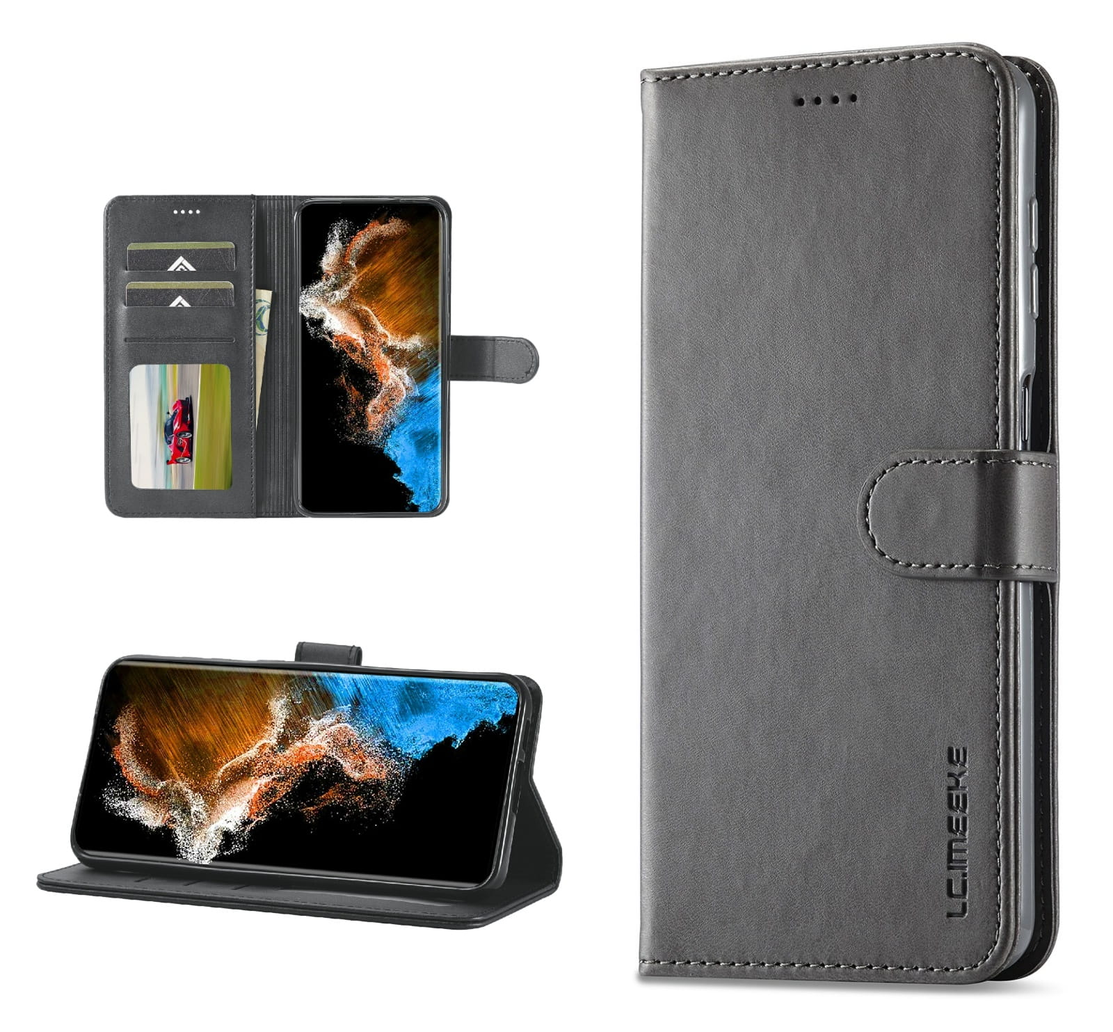 Etui iMeeke Wallet do Xiaomi Redmi Note 13 Pro 5G