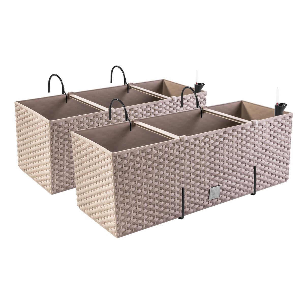 2x Donica skrzynia RATO CASE DRTC500 + system Mocca + haki