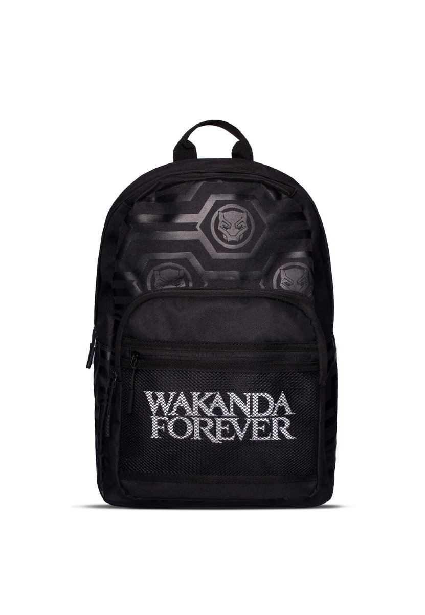 MOCHILA MARVEL CZARNA PANTERA WAKANDA NA ZAWSZE