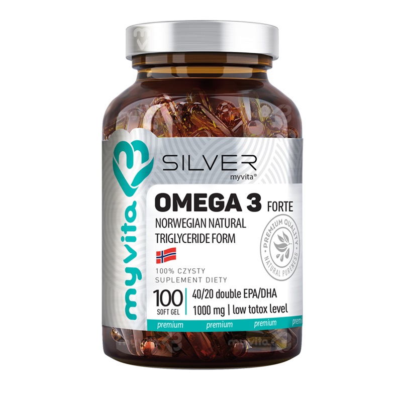 MyVita Silver Omega 3 Forte x 100 kaps