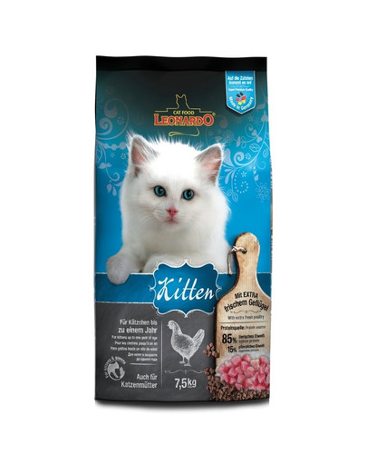 LEONARDO Kitten karma dla kociąt 7,5 kg -
