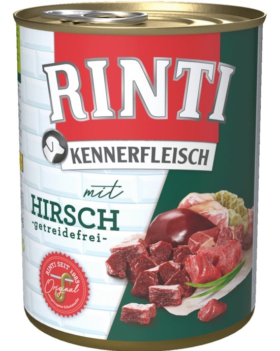 RINTI Kennerfleisch Venison jeleń 800 g