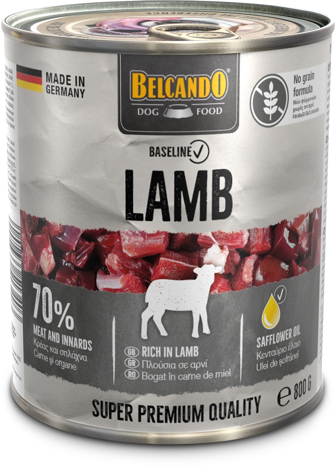 BELCANDO Baseline Jagnięcina 800g