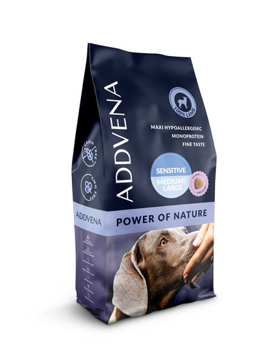 ADDVENA Power of Nature Sensitive medium&large 10 kg jagnięcina dla psów wrażliwych ras średnich i dużych