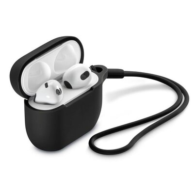 Etui na słuchawki  HAMA do Apple AirPods 3 gen Czarny