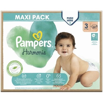 Pieluchy PAMPERS Harmonie Baby 3 (87 szt.)