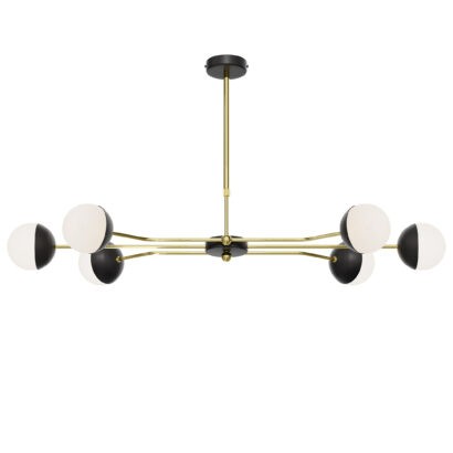 Żyrandol do eleganckiego salonu JUP 1981 TR6 CZ/MS z serii TRENTO