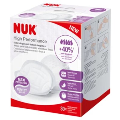 NUK Wkładki laktacyjne High Performance 30 szt. 30 szt. |   NN-ANU-ABJA-002