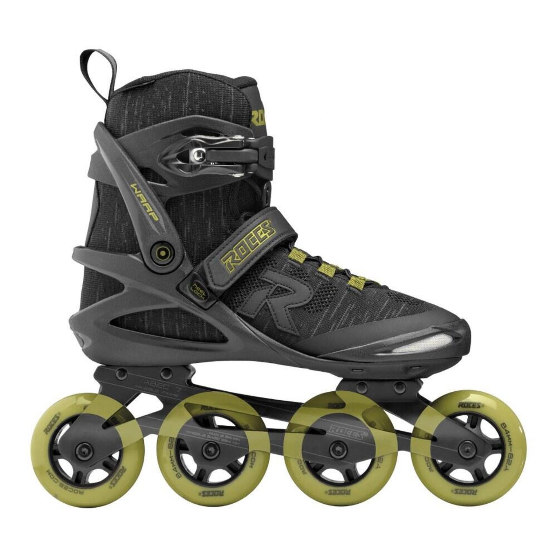 Rolki męskie Roces Warp Thread TIF black/olive green