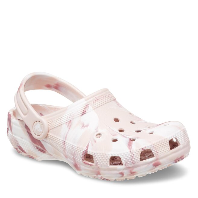 Klapki Crocs Classic Marbled Kids Clog 207464 Quartz/Multi 6WS
