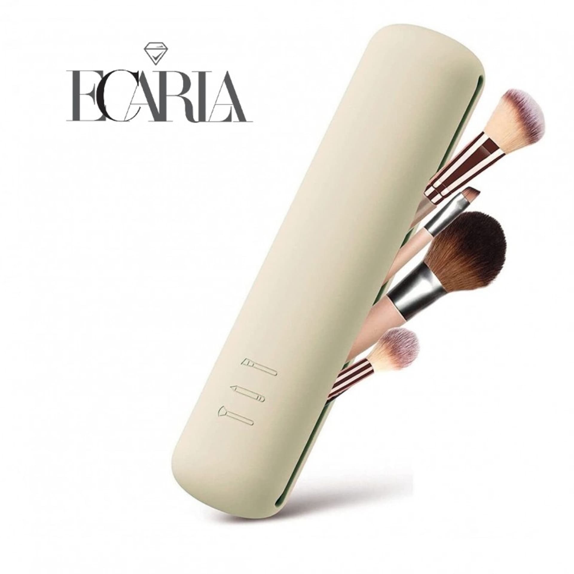 Silikonowe etui na pędzle do makijażu 20 cm PZ44WZ1