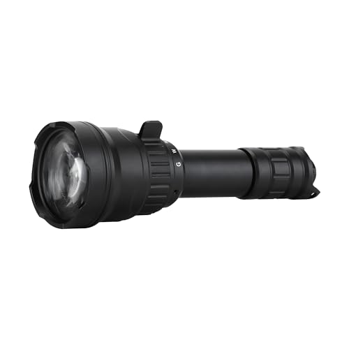 Latarka PNI Adventure F300 z 3 kolorami światła: białym, czerwonym, zielonym, odległość 650 m i 620 lm