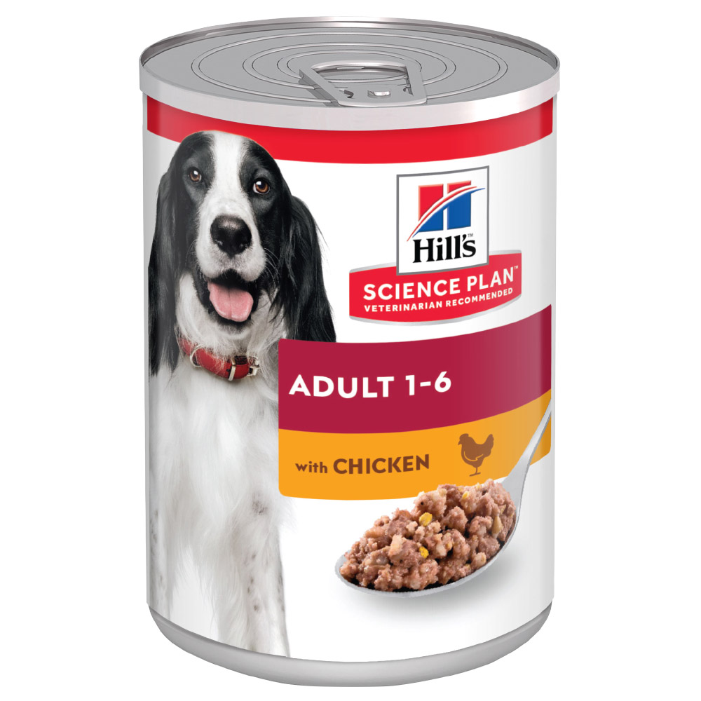 Hill's Science Plan Adult - Kurczak, indyk, wołowina, 24 x 370 g