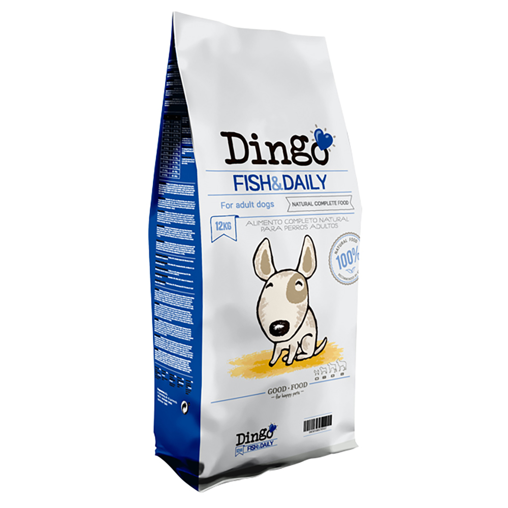 Dingo fish & Daily z rybą karma dla psów - 12 kg