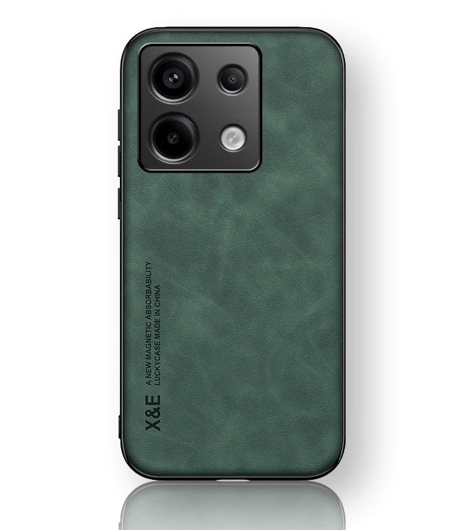 Etui X&E Leather do Xiaomi Redmi Note 13 Pro 5G - Zielony
