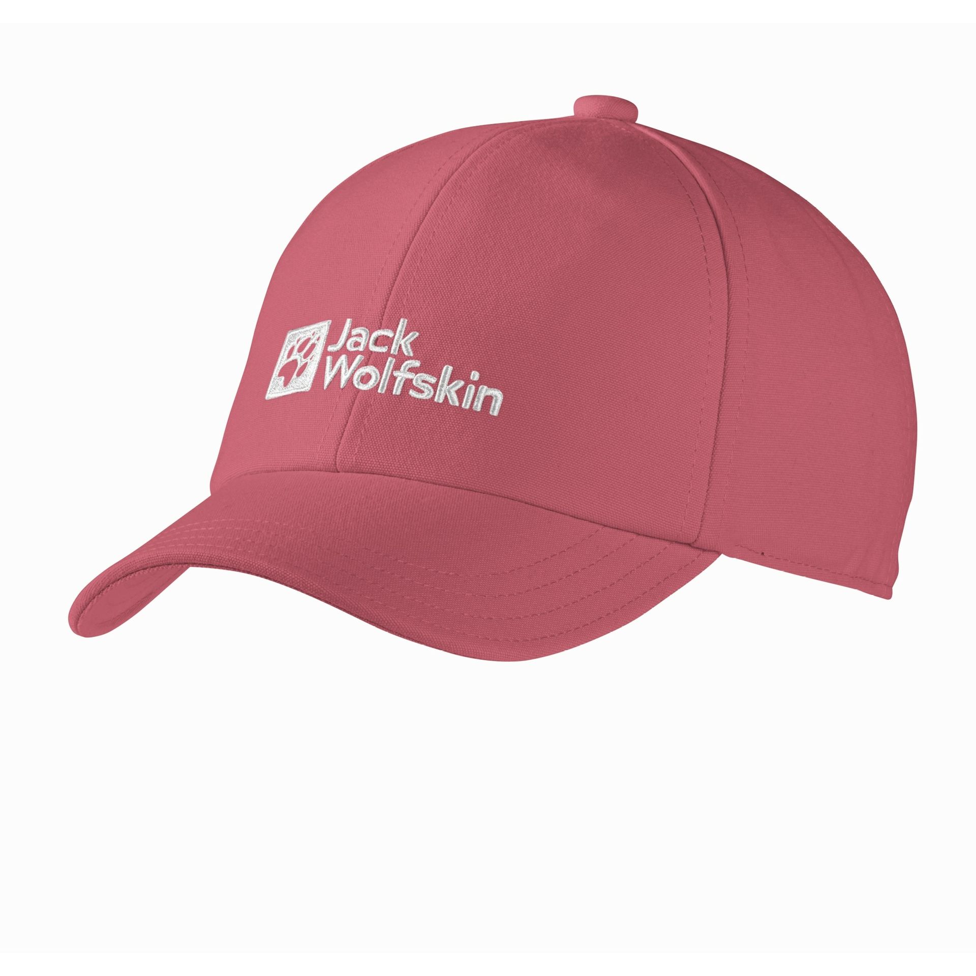 Dziecięca czapka z daszkiem Jack Wolfskin BASEBALL CAP K soft pink - ONE SIZE