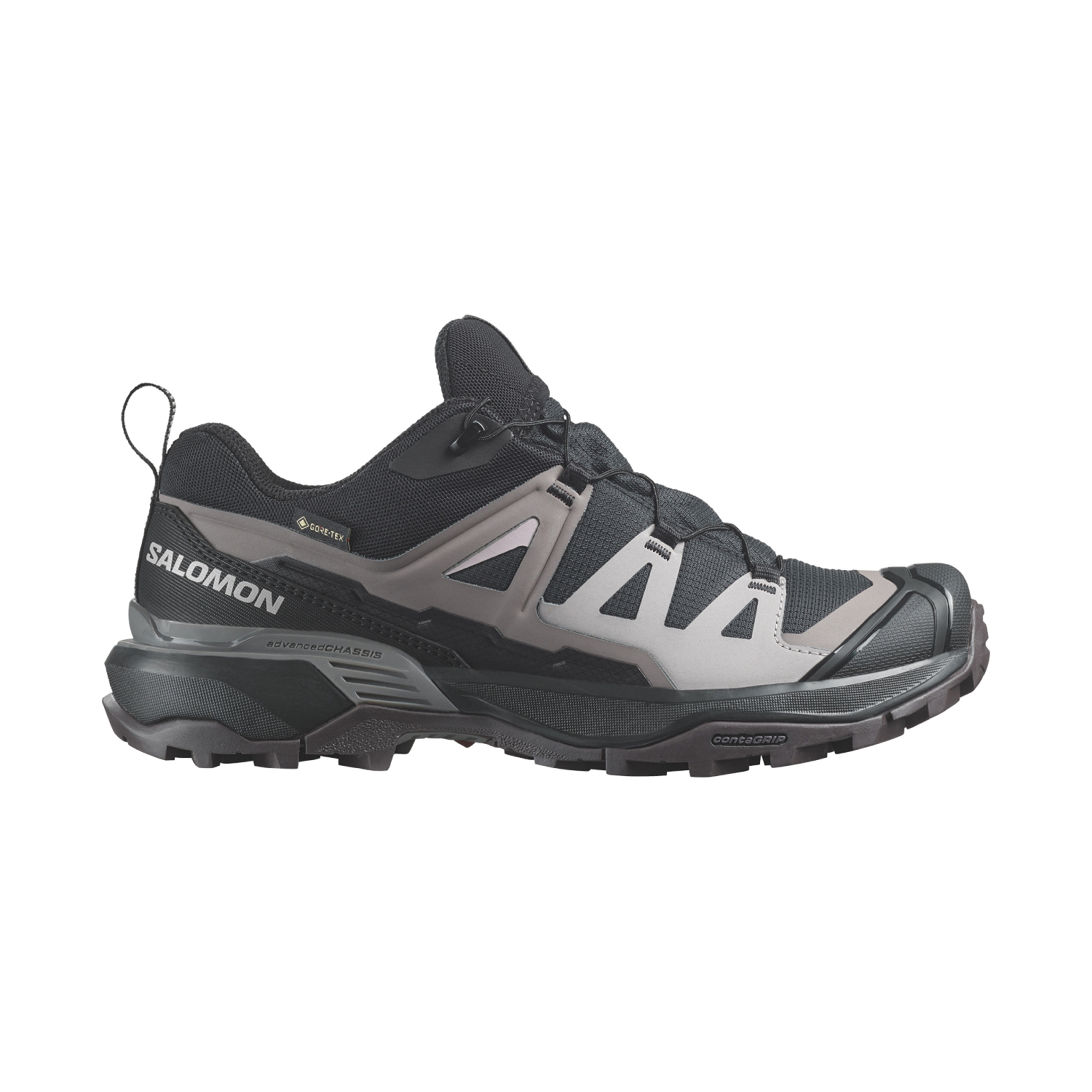 Damskie buty turystyczne Salomon X Ultra 360 GTX black/plum kitten/shale - 4,5