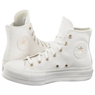 Trampki CTAS Lift Hi Vintage White/Egret/Gold A03719C (CO664-a) Converse