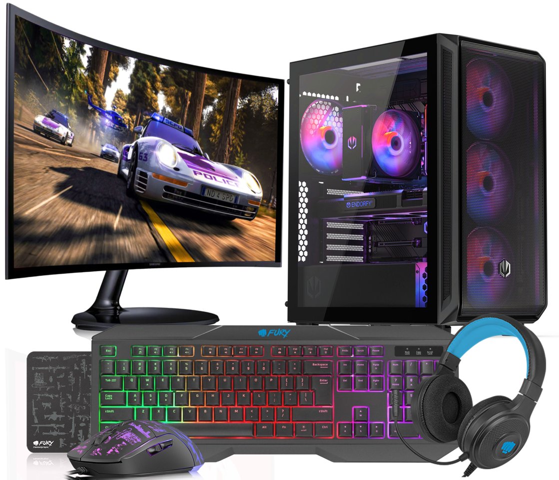Komputer ZESTAW PB ENDORFY Ryzen 9 5900X RTX 4060 64GB SSD 1TB W11 27