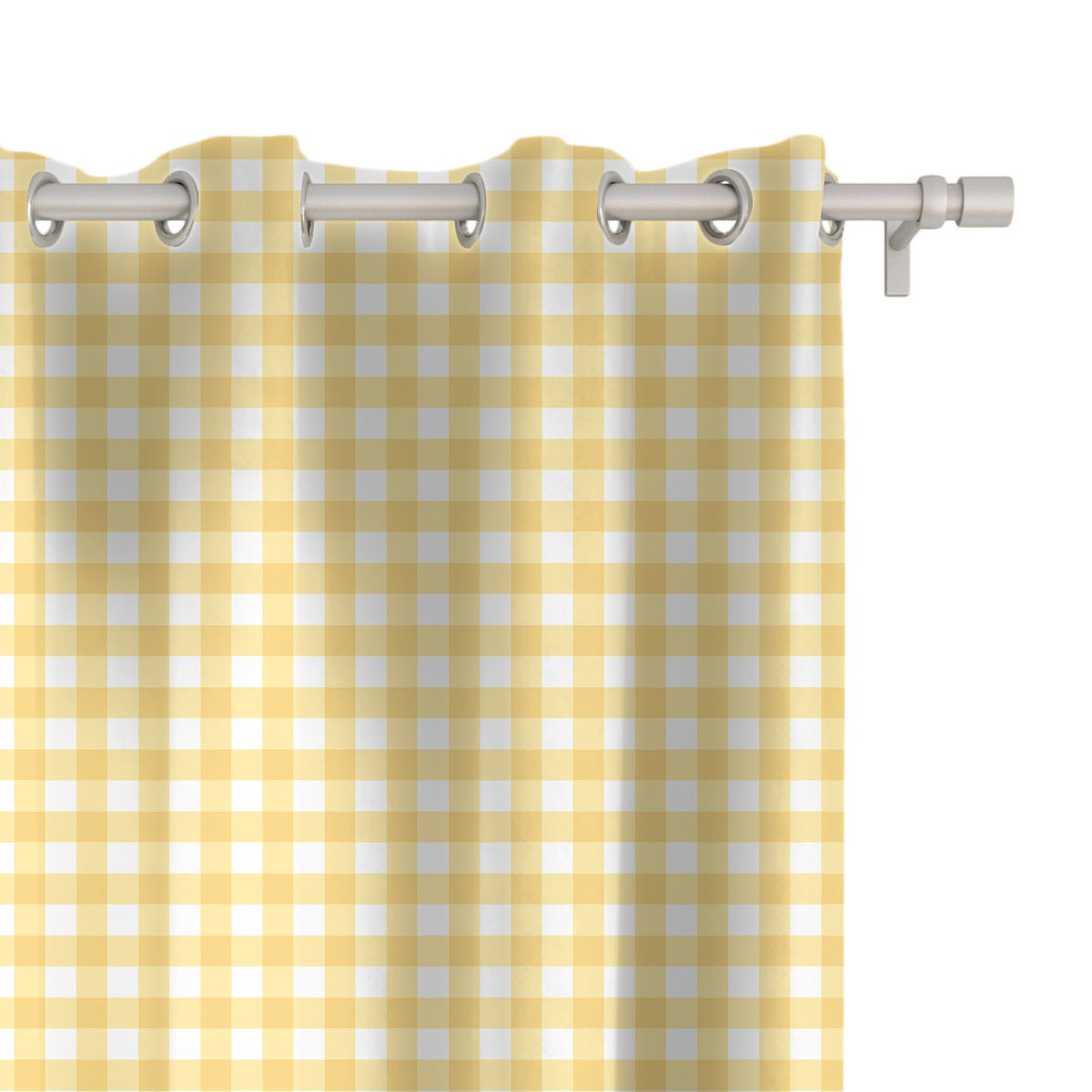 Zasłona EASTER wzór EA01 | słoneczna kratka 150 x 160 cm tkanina zaciemniająca