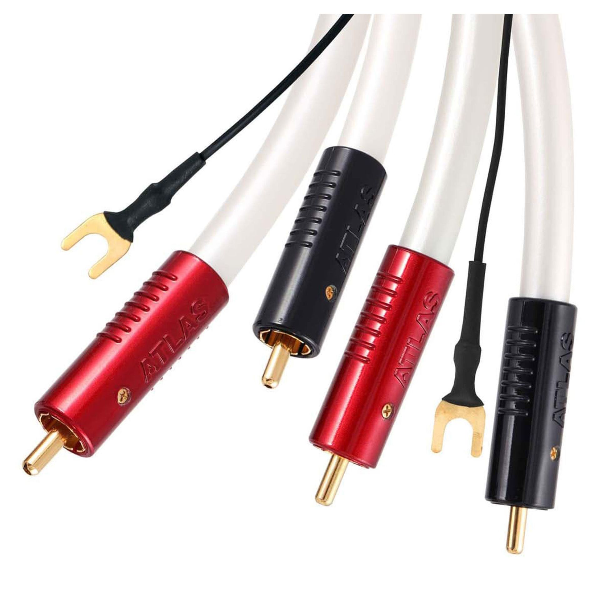 Atlas Equator Achromatic (TT) Turntable - kabel 2xRCA Phono do gramofonu z żyłą uziemiającą 1.5m 1,5m ✦ SALON ✦ ZAPYTAJ O RABAT ✦ RATY 30x0%