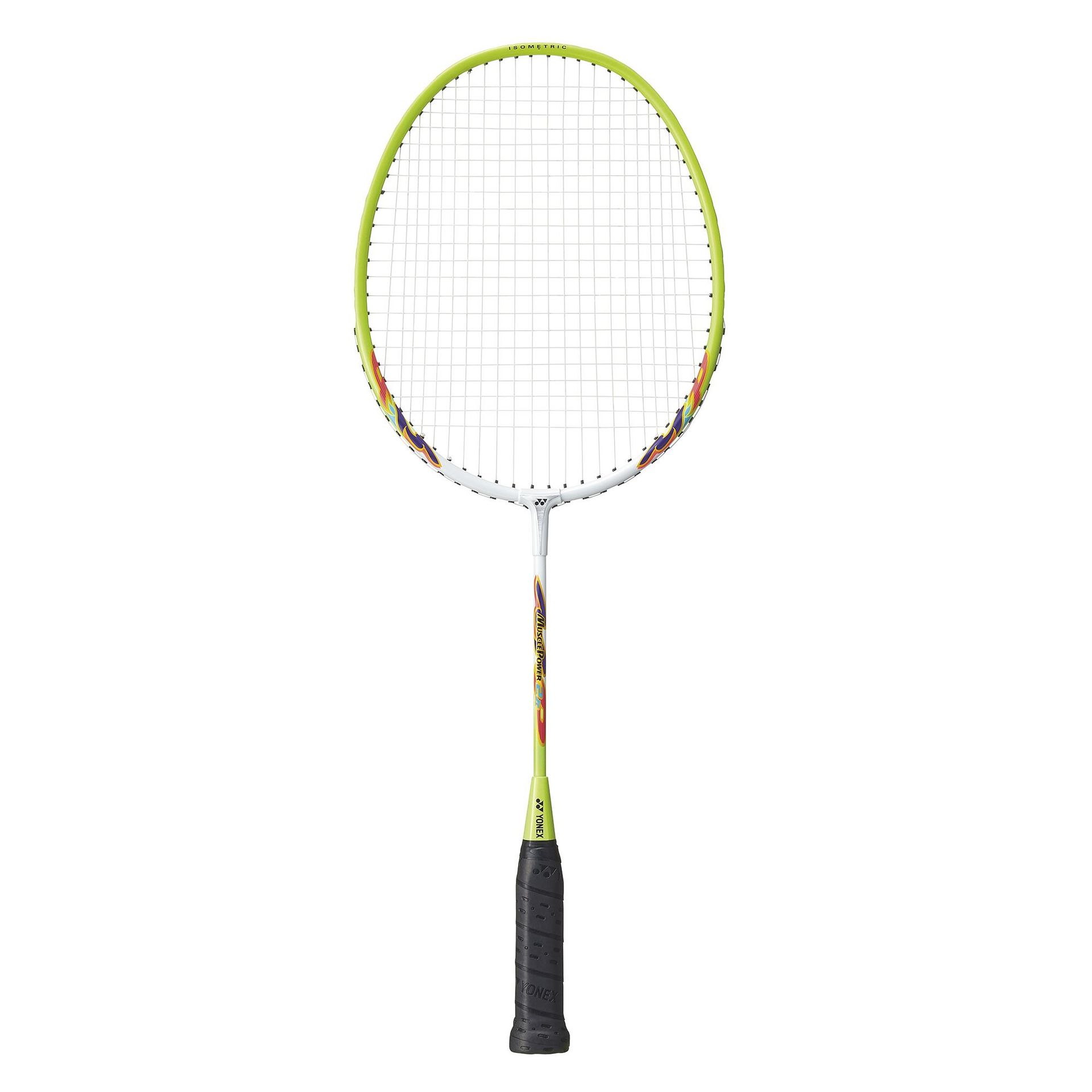 Dziecięca rakieta do badmintona Yonex  Muscle Power 2 Junior White/Lime Yellow