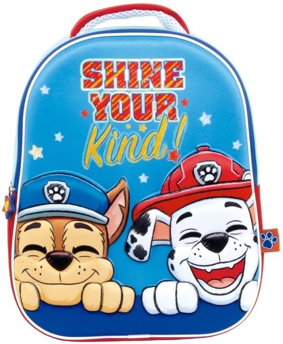 Plecak Szkolny Dziecięcy Jednokomorowy Psi Patrol Paw Patrol Chase Marshall