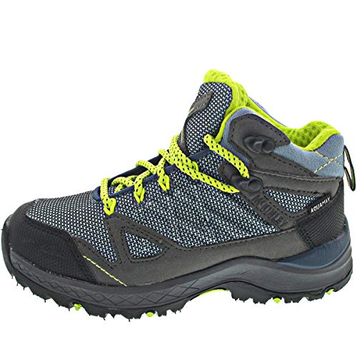 McKINLEY Unisex Kona Mid Iv Aqx dziecięce buty trekkingowe, niebieski - Niebieski Blue Smoke Navy Gree 902-29 EU