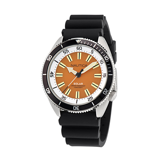 Zegarek Nautica NAPNVS402 Orange/Black
