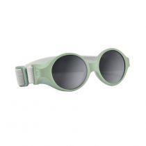 top Beaba Okulary przeciwsłoneczne dla dzieci z elastyczną opaską 0-9 miesięcy Glee - Sage green