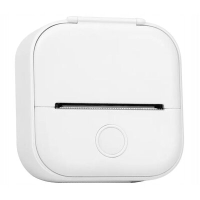 Drukarka etykiet Phomemo Phomemo T02 Drukarka Termiczna Bluetooth Do Zdjęć Naklejek Notatek Etykiet / Biały