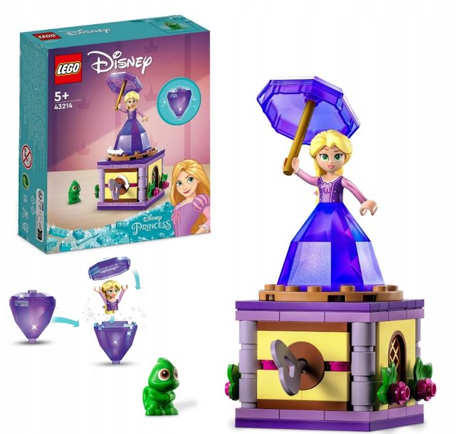 Nowe Lego Disney 43214 Wirująca Roszpunka Prezent