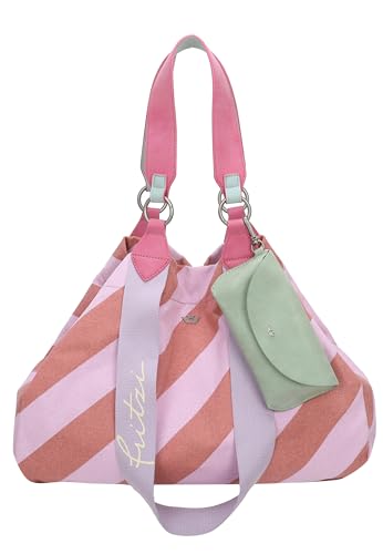 Fritzi aus Preussen Damskie buty Izzy Ice Medium Canvas Cherry Kiss Shoppers, Wiśniowy pocałunek