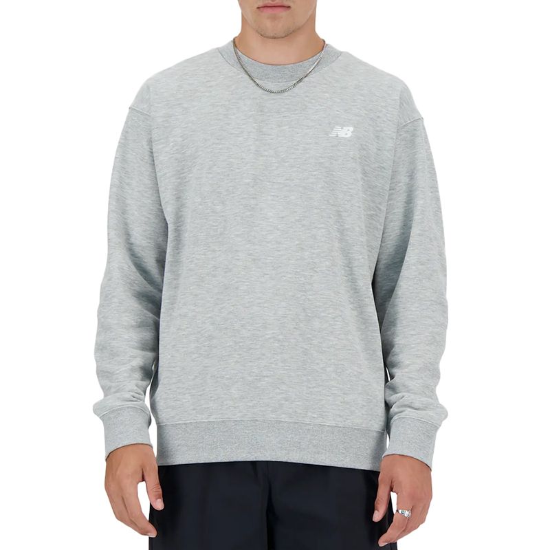 Bluza New Balance MT41507AG - szara