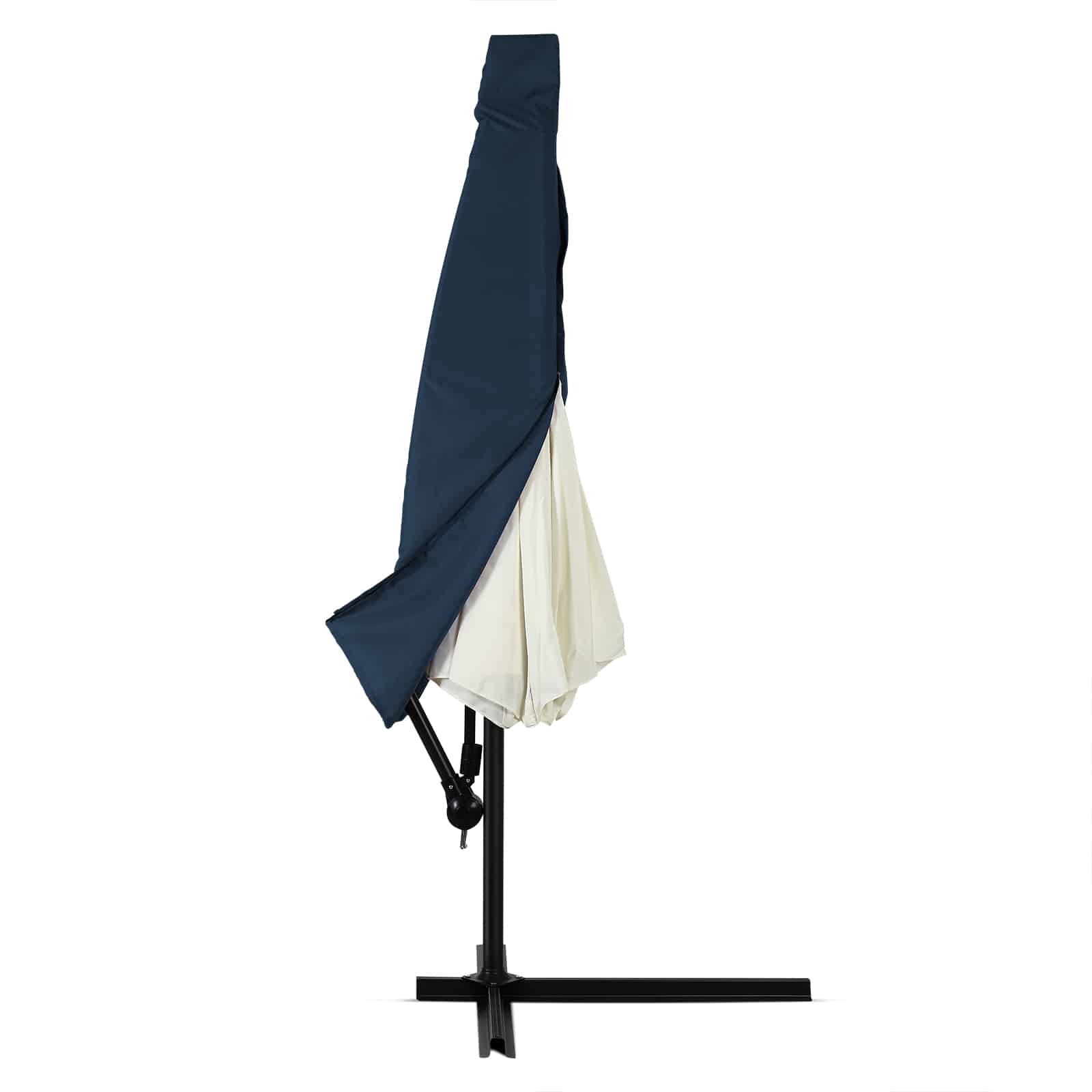 Pokrowiec na parasol świetlny niebieski 3,5m zip