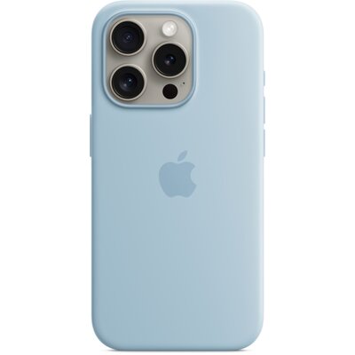Etui APPLE Silicone Case MagSafe do iPhone 15 Pro Jasnoniebieski | Bezpłatny transport