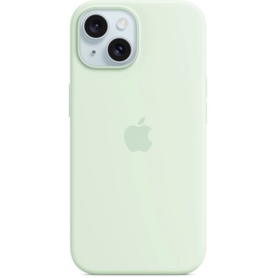 Etui APPLE Silicone Case MagSafe do iPhone 15 Pastelowa mięta