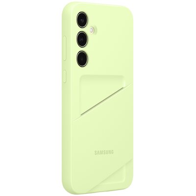 Etui Samsung Card Slot Case EF-OA356TMEGWW z kieszenią na karty do Samsung Galaxy A35 - zielone