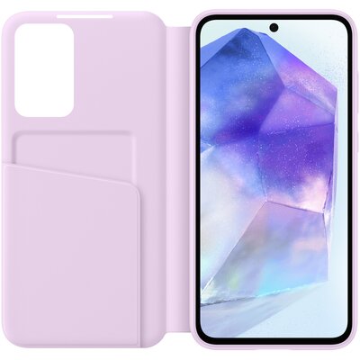 Etui SAMSUNG Smart View Wallet Case do Galaxy A55 5G Lawendowy EF-ZA556CVEGWW