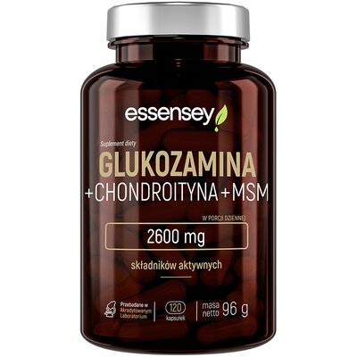 Glukozamina, Chondroityna I Msm 120Kaps.