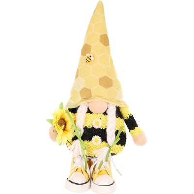 Skrzat wielkanocny SASKA GARDEN Gnom Pszczółka w trampkach 25 cm