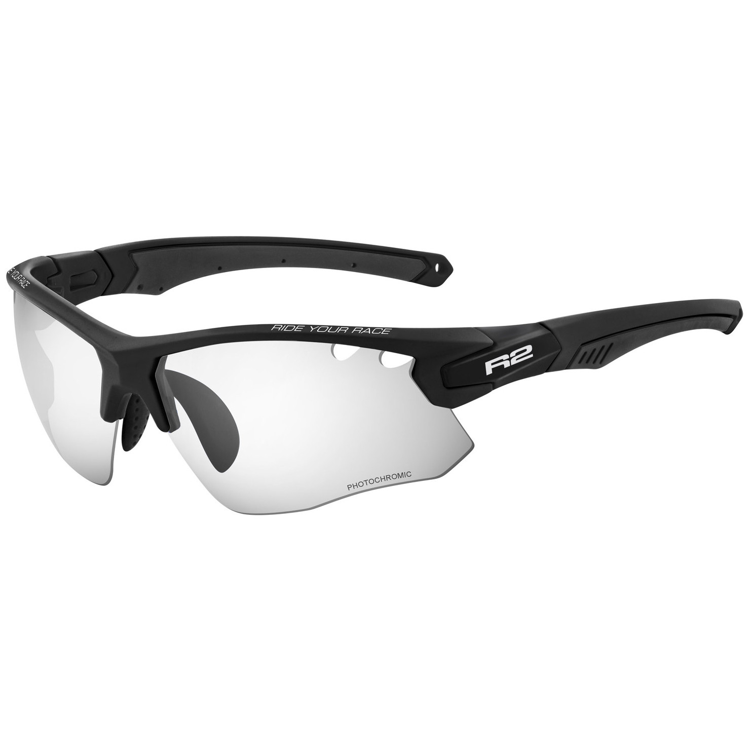 Okulary sportowe R2 Crown Kolor: czarny