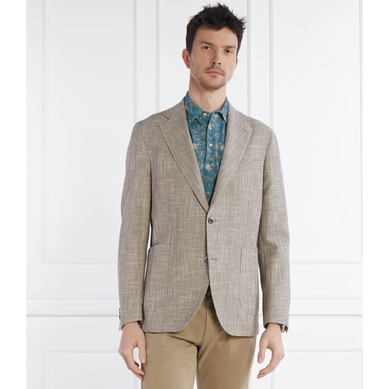 Oscar Jacobson Marynarka Ferry Patch Soft | Regular Fit
