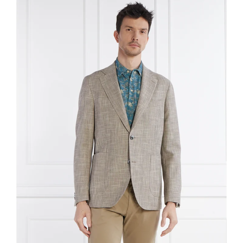 Oscar Jacobson Marynarka Ferry Patch Soft | Regular Fit