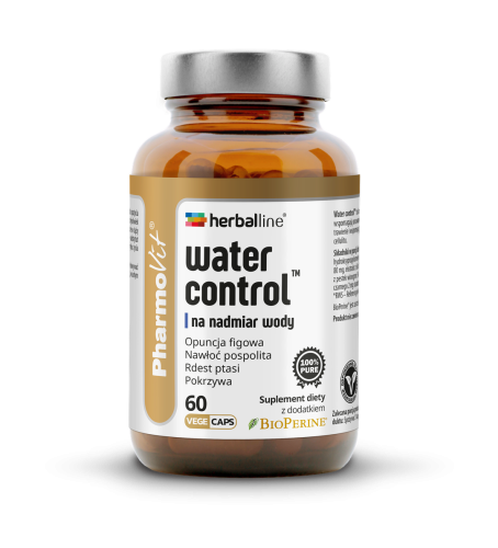 Pharmovit Herballine Water Control Na Nadmiar Wody 60 Kapsułek